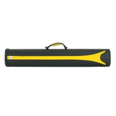 Billiard Cue Hard Case Expert EX-2, black-yellow, 2/4, 85cm